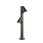 SLV T-Tube Aluminium Noir | Convient pour 1x GU10