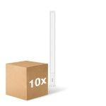 Lot 10x Philips Corepro PL-L LED 24W 3400lm - 840 Blanc Froid | 4-Pins - Équivalent 55W