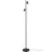 Nordlux Omari Lampadaires Salon Métal Noir 6.4W 320lm - 827 Blanc Très Chaud | Touch Dimmable