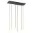 Emibig Suspension Luminaire Selter Acier Noir | Convient pour 6x G9 - Max 8W