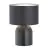 Emibig Lampe De Chevet Aspen Acier Noir | Convient pour 1x E27 - Max 15W