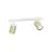 Emibig Plafonnier Zen Acier Blanc | Convient pour 2x GU10 - Max 10W