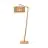 Good&Mojo Lampadaires Salon Iguazu Textile Brun | Convient pour 1x E27 