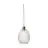 It's about RoMi Suspension Luminaire Venice Verre Transparent | Convient pour 1x E27 
