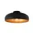 Eglo Plafonnier Mogano Noir, Cuivre | Convient pour E27