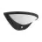 Eglo Applique Murale Belcreda Aluminium Anthracite 9W 1200lm - 830 Blanc Chaud | IP44 - Détecteur de Mouvement et de Lumière