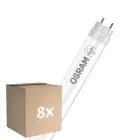 Lot 8x Osram Tube LED T8 (EM/Direct 230V) Standard Output 5.4W 650lm - 865 Lumière Du Jour | 44cm - Équivalent 15W