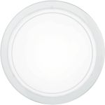 Eglo Plafondlamp Planet 1 Staal Wit | Geschikt voor E27