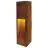 SLV Slot 50 Vloerlamp Staal Roestig 9W 30lm - 830 Warm Wit | Buitenverlichting - IP55