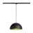 SLV Railspot Hanglamp Forchini M 40 3-Fase Staal Zwart | Geschikt voor 1x E27 