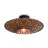 Good&Mojo Plafondlamp Bali Bamboe Zwart S | Geschikt voor 1x E27 