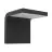 Eglo Wandlamp Spiante Solar Zwart 6W 800lm - 840 Koel Wit | IP65 - Bewegingssensor