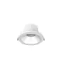 Noxion LED Downlight Apollo 9W 1100lm 60D - 840 Koel Wit | 145mm - Zaagmaat 120mm - UGR <19