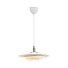 Nordlux Bretagne 38 Pendelarmatuur Metaal Wit | Geschikt voor 1x G9