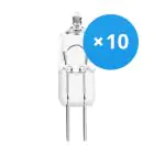 Voordeelpak 10x Osram 64428 Halostar Standaard 20W 12V G4 Helder