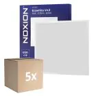 Voordeelpak 5x Noxion LED Paneel Ecowhite V4.0 28W 3200lm - 830 Warm Wit | 60x60cm - UGR 